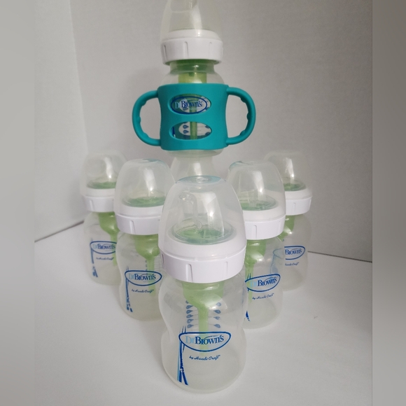 Dr Brown 7 5oz Wide Mouth Anti Colic Bottles - Picture 2 of 7